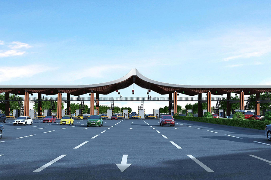 广西首个装配式钢结构高速公路附属设施工程——柳州经合山至南宁高速公路项目房建工程-收费站